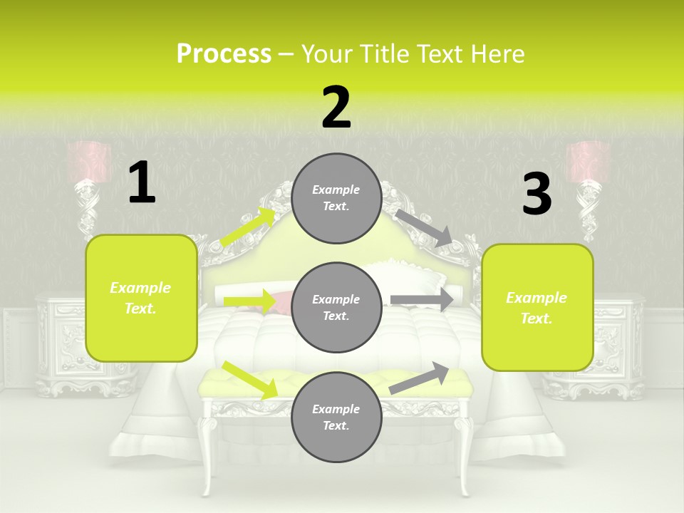 Cushion Pillow Fashionable PowerPoint Template