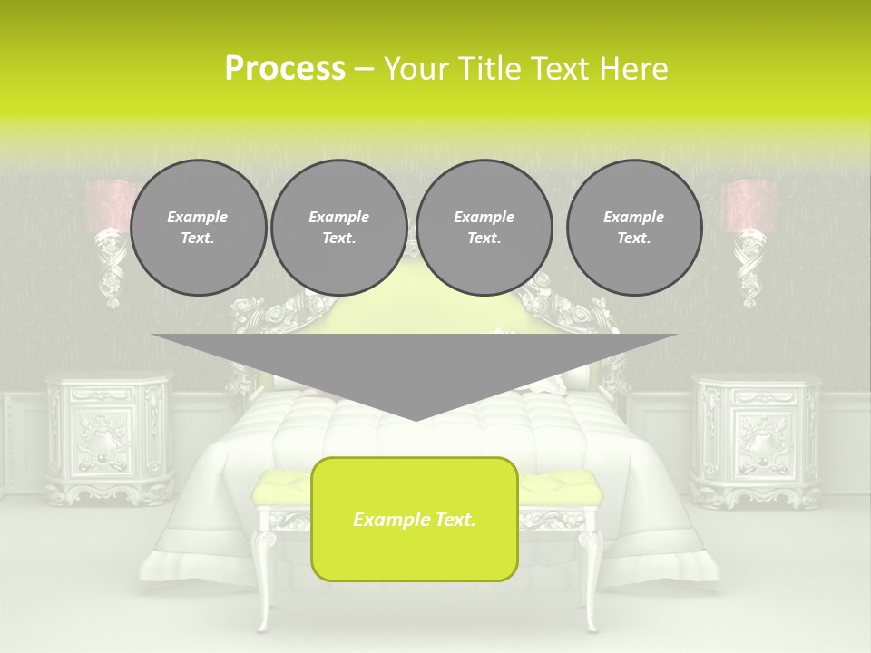 Cushion Pillow Fashionable PowerPoint Template