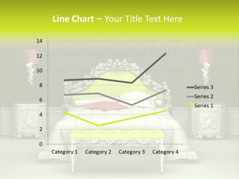 Cushion Pillow Fashionable PowerPoint Template