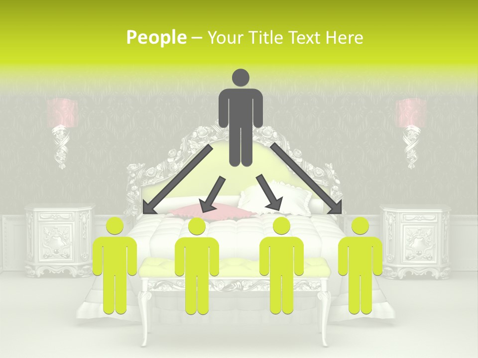 Cushion Pillow Fashionable PowerPoint Template