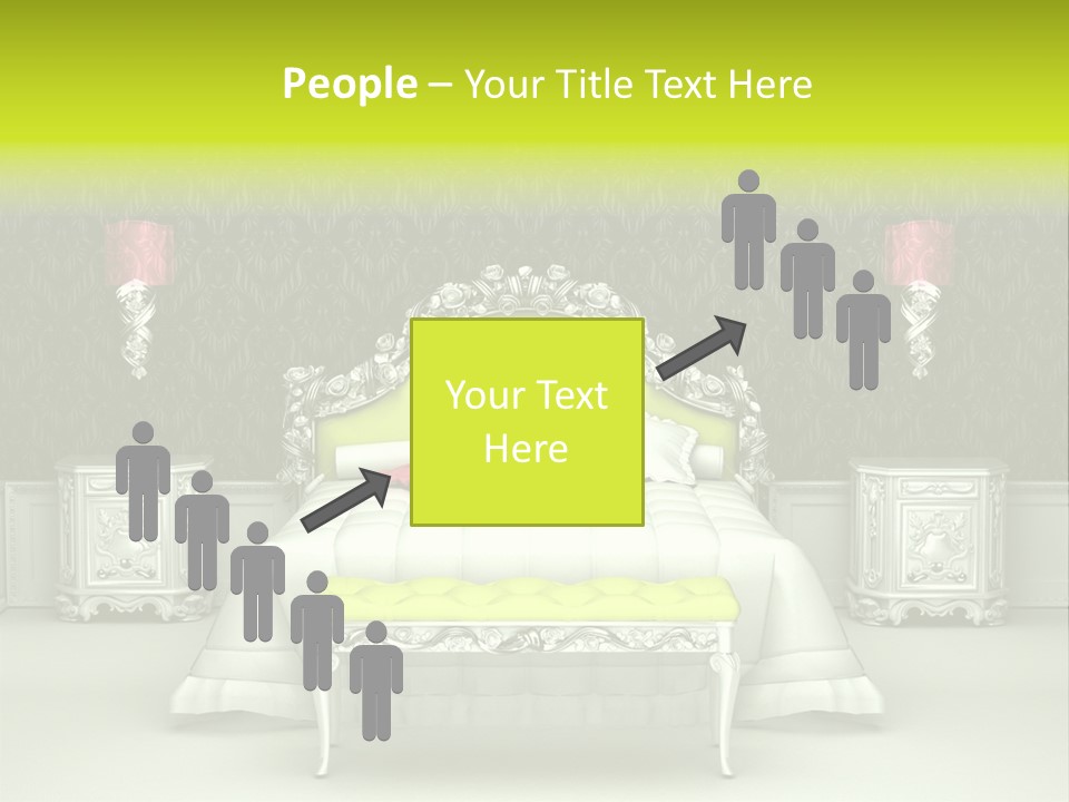 Cushion Pillow Fashionable PowerPoint Template