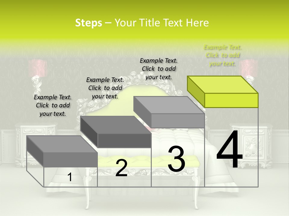 Cushion Pillow Fashionable PowerPoint Template