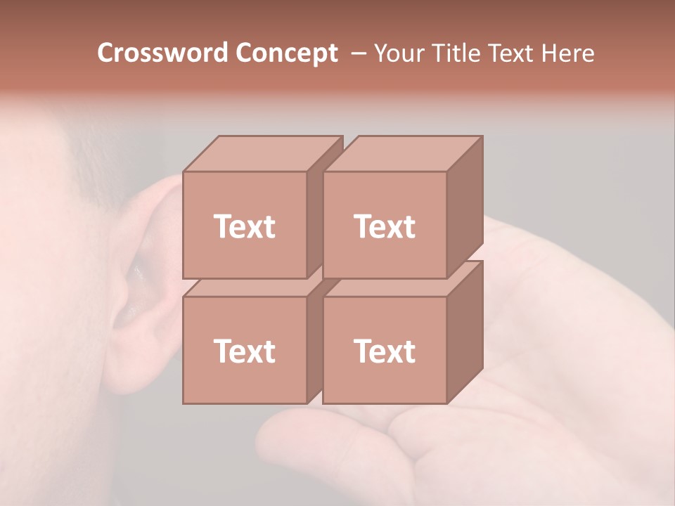 Using Closeup Perception PowerPoint Template