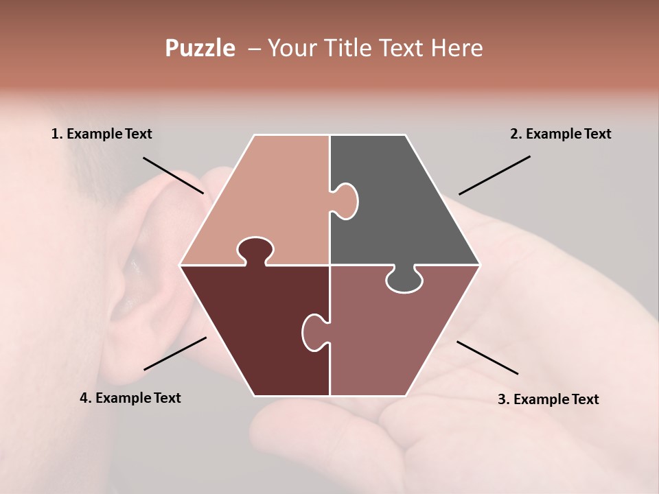 Using Closeup Perception PowerPoint Template
