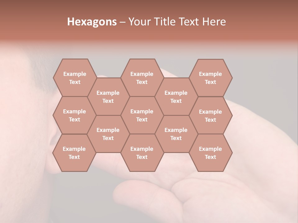 Using Closeup Perception PowerPoint Template