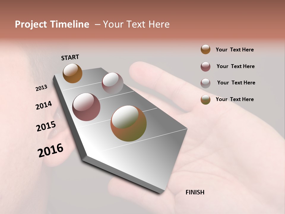 Using Closeup Perception PowerPoint Template