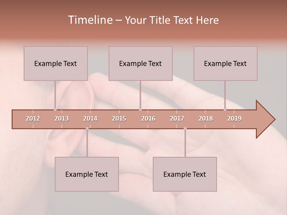 Using Closeup Perception PowerPoint Template