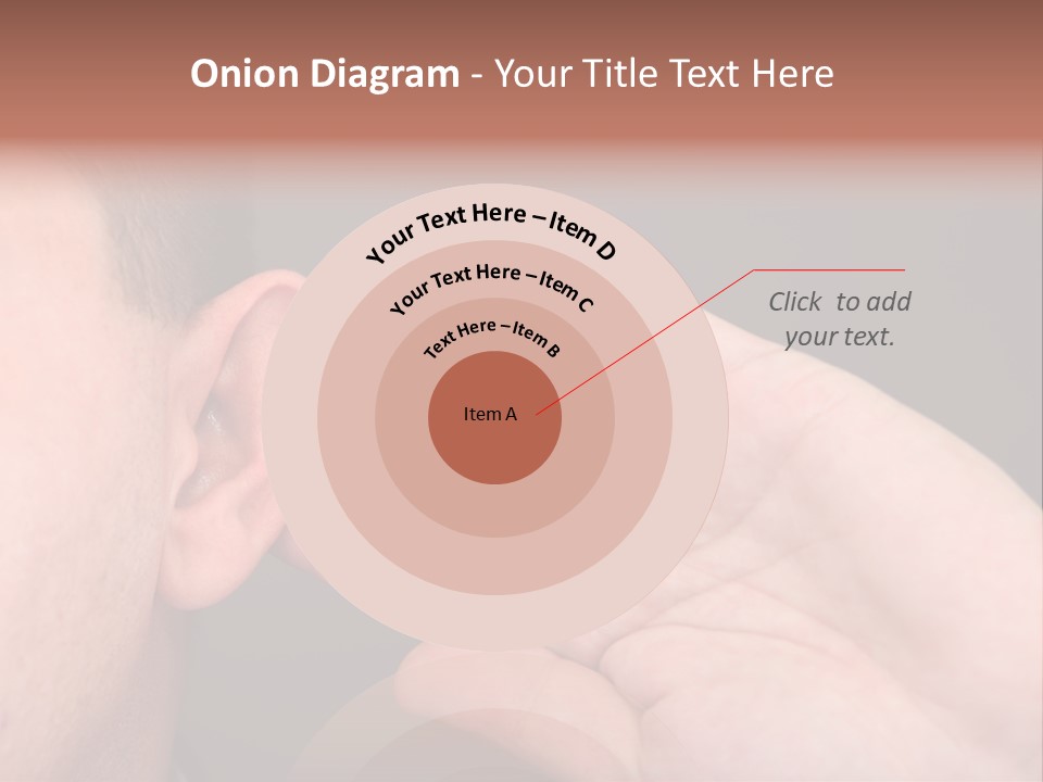 Using Closeup Perception PowerPoint Template