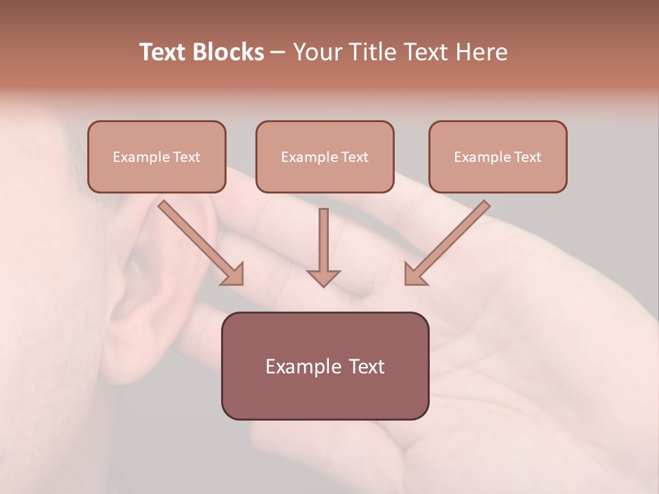 Using Closeup Perception PowerPoint Template