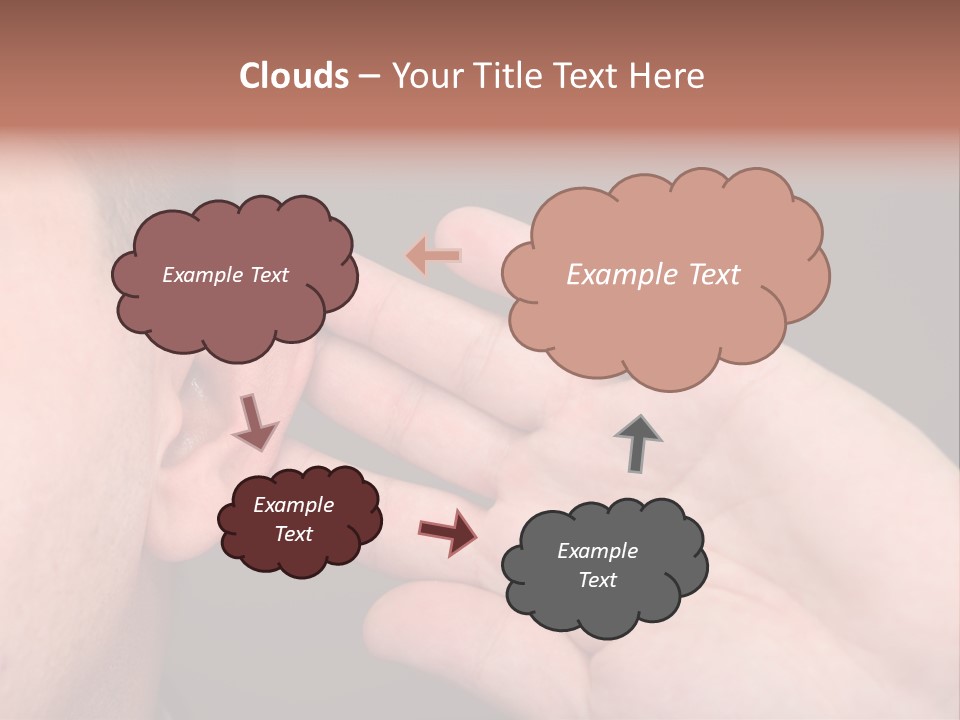 Using Closeup Perception PowerPoint Template