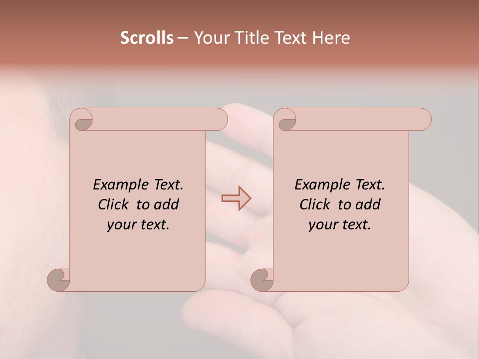 Using Closeup Perception PowerPoint Template