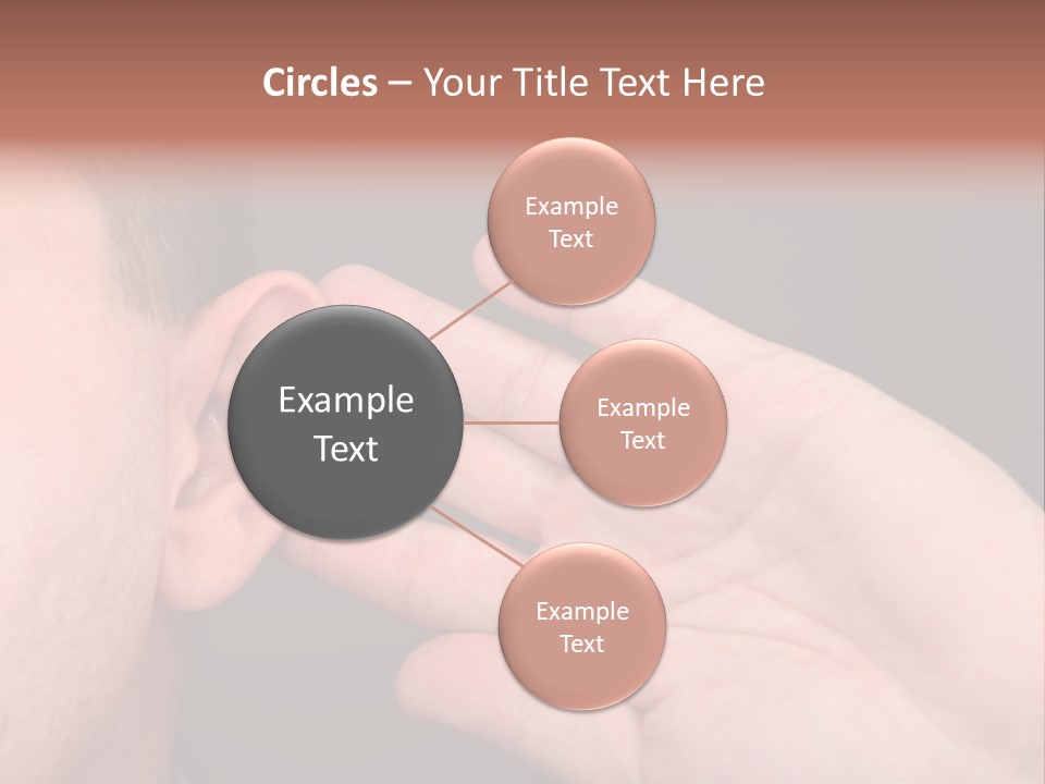 Using Closeup Perception PowerPoint Template