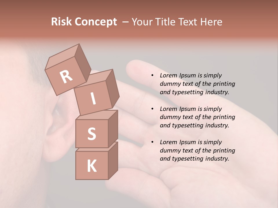 Using Closeup Perception PowerPoint Template