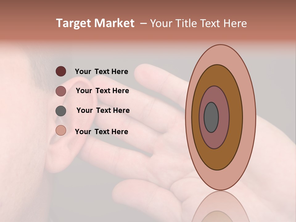 Using Closeup Perception PowerPoint Template