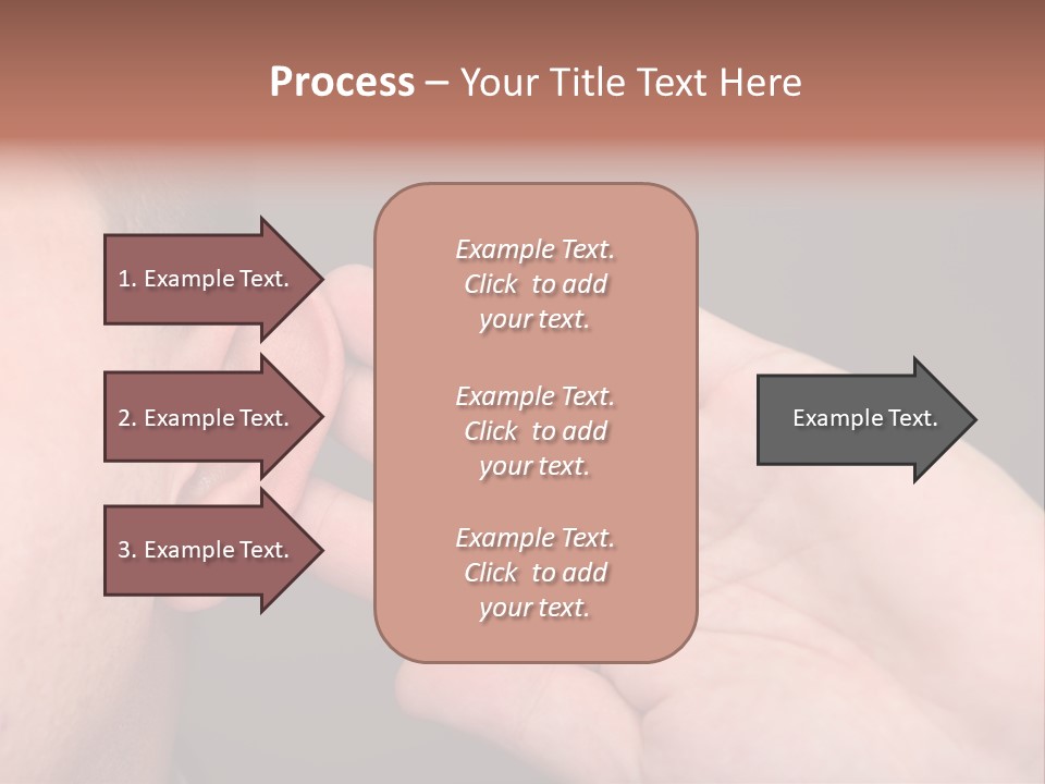 Using Closeup Perception PowerPoint Template