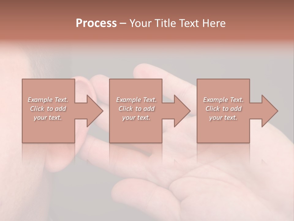 Using Closeup Perception PowerPoint Template