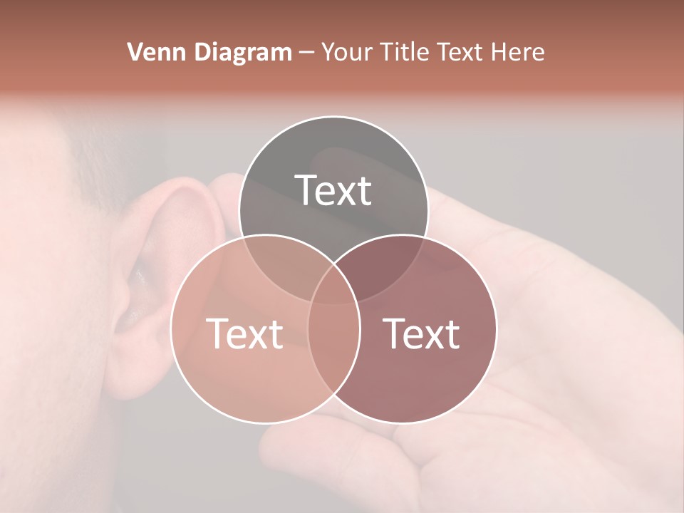 Using Closeup Perception PowerPoint Template