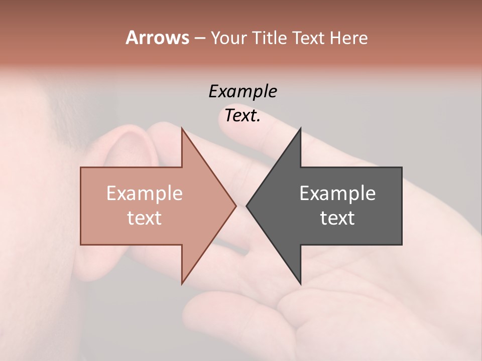 Using Closeup Perception PowerPoint Template