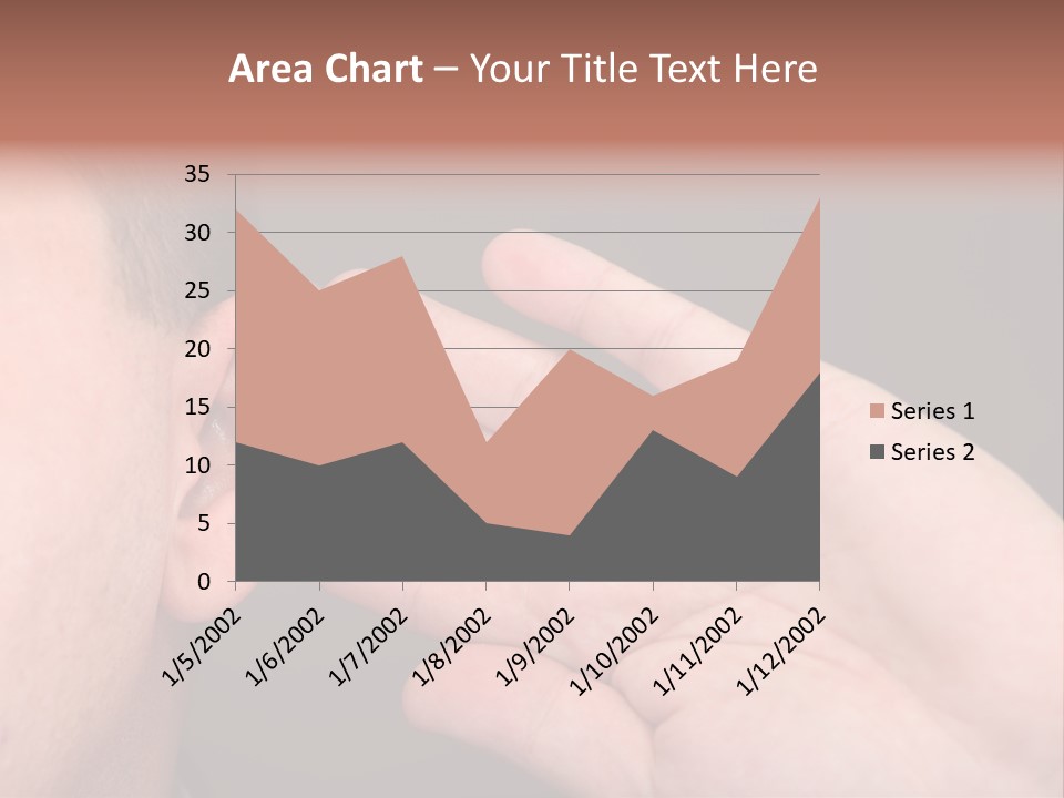 Using Closeup Perception PowerPoint Template