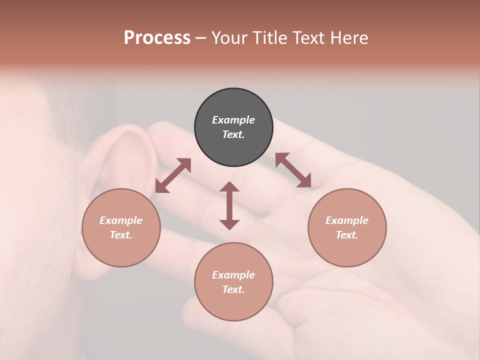 Using Closeup Perception PowerPoint Template