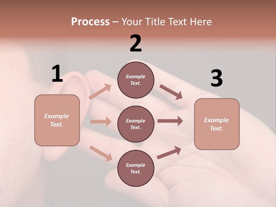 Using Closeup Perception PowerPoint Template