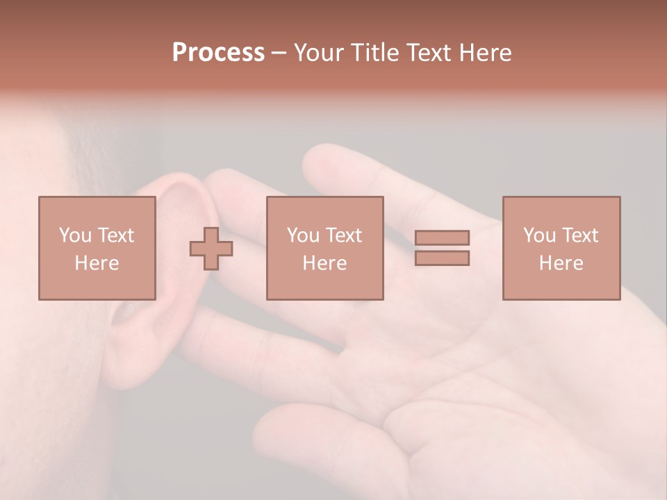 Using Closeup Perception PowerPoint Template