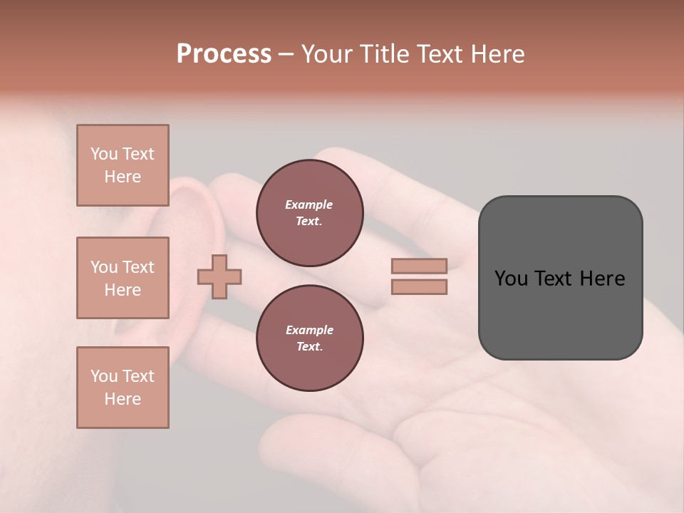 Using Closeup Perception PowerPoint Template