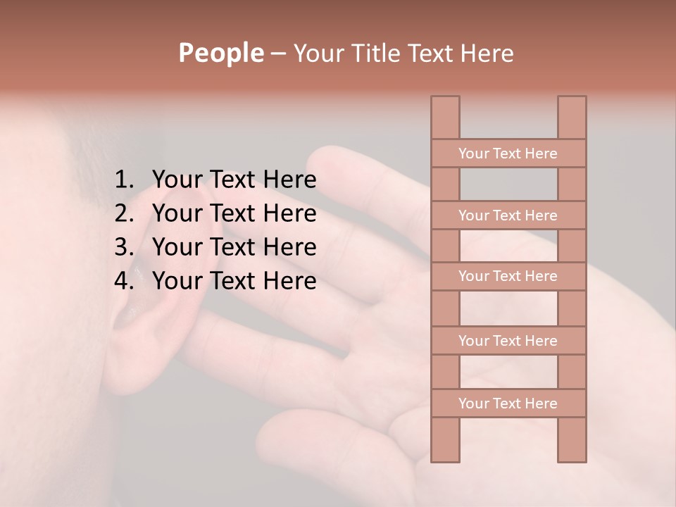 Using Closeup Perception PowerPoint Template