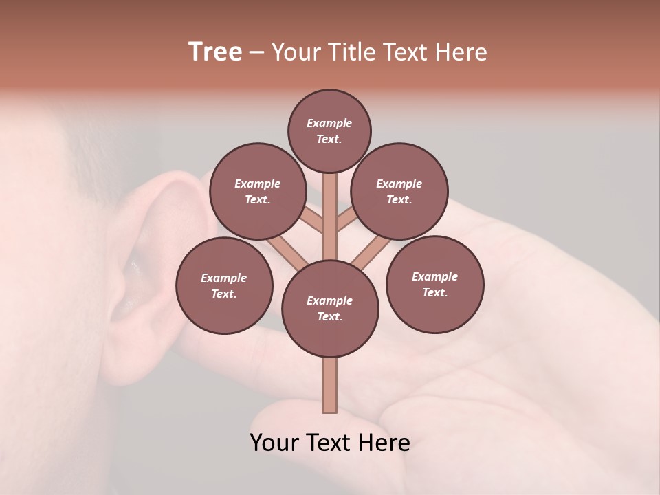 Using Closeup Perception PowerPoint Template