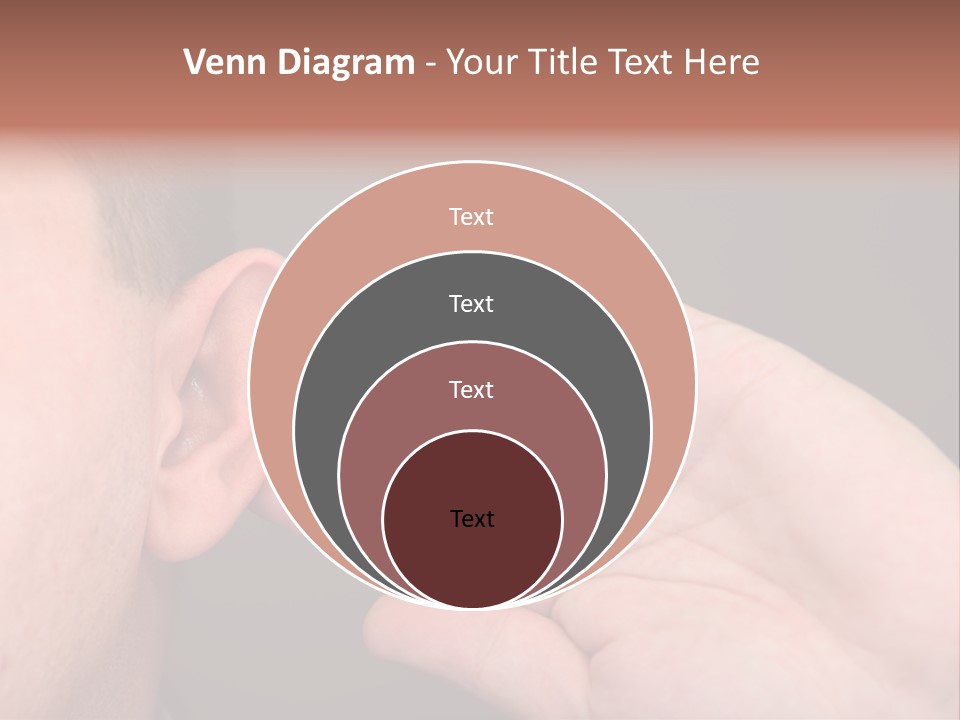 Using Closeup Perception PowerPoint Template