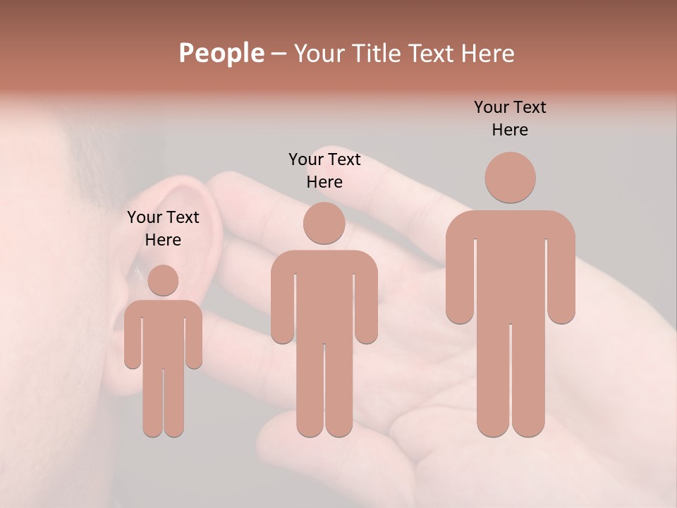 Using Closeup Perception PowerPoint Template