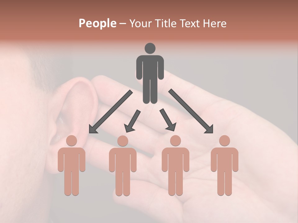 Using Closeup Perception PowerPoint Template