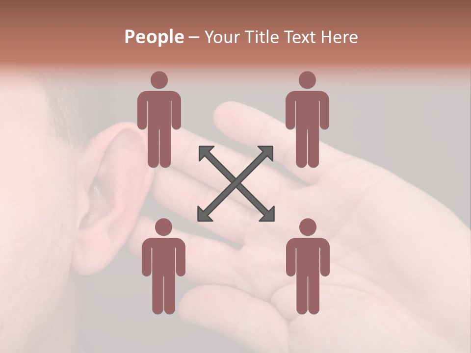 Using Closeup Perception PowerPoint Template