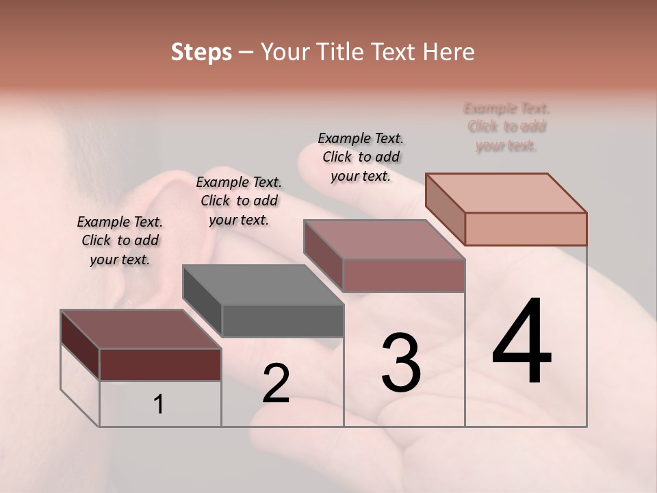 Using Closeup Perception PowerPoint Template