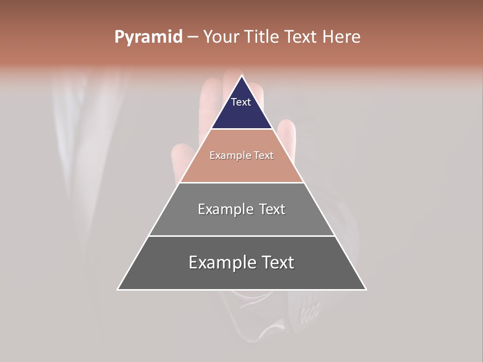 Suit Space Gesture PowerPoint Template