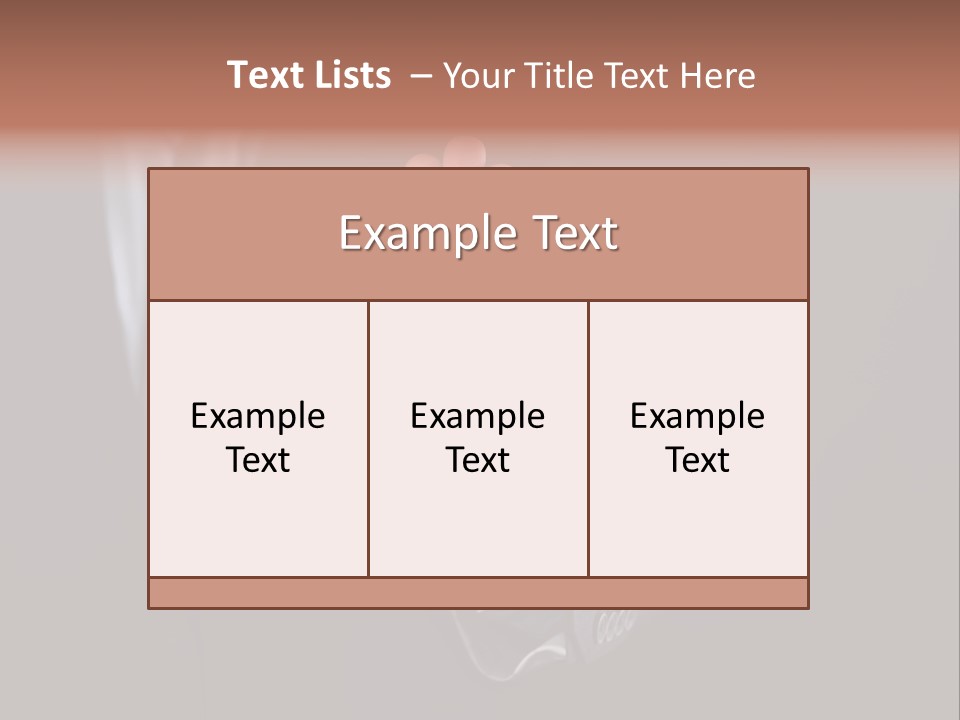Suit Space Gesture PowerPoint Template