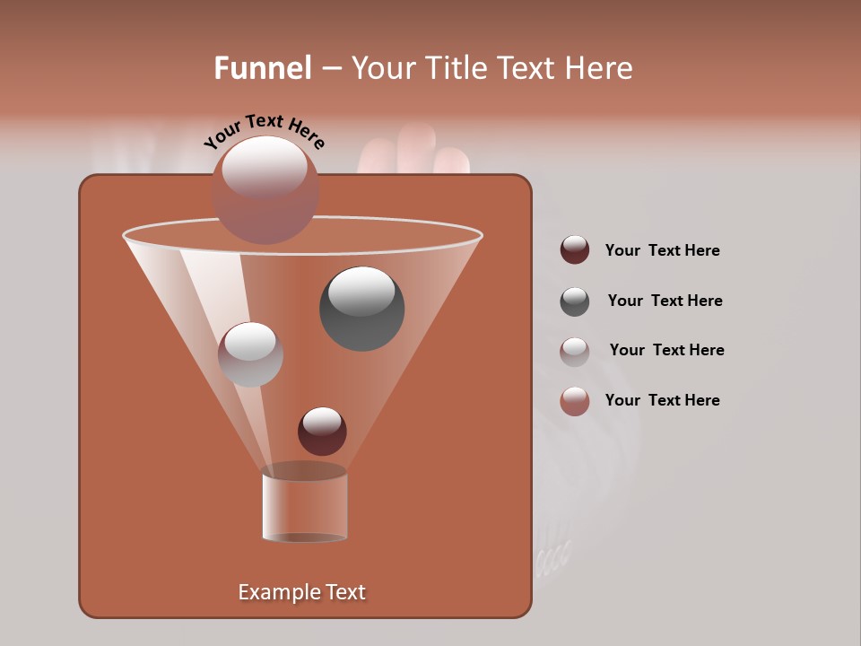 Suit Space Gesture PowerPoint Template