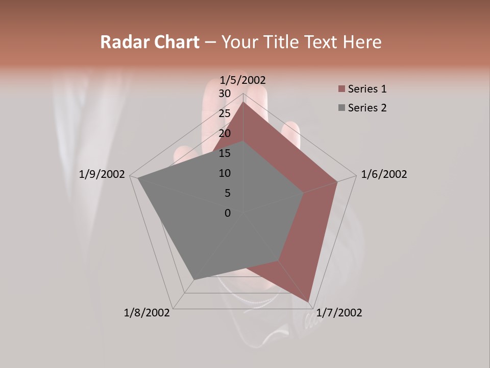 Suit Space Gesture PowerPoint Template