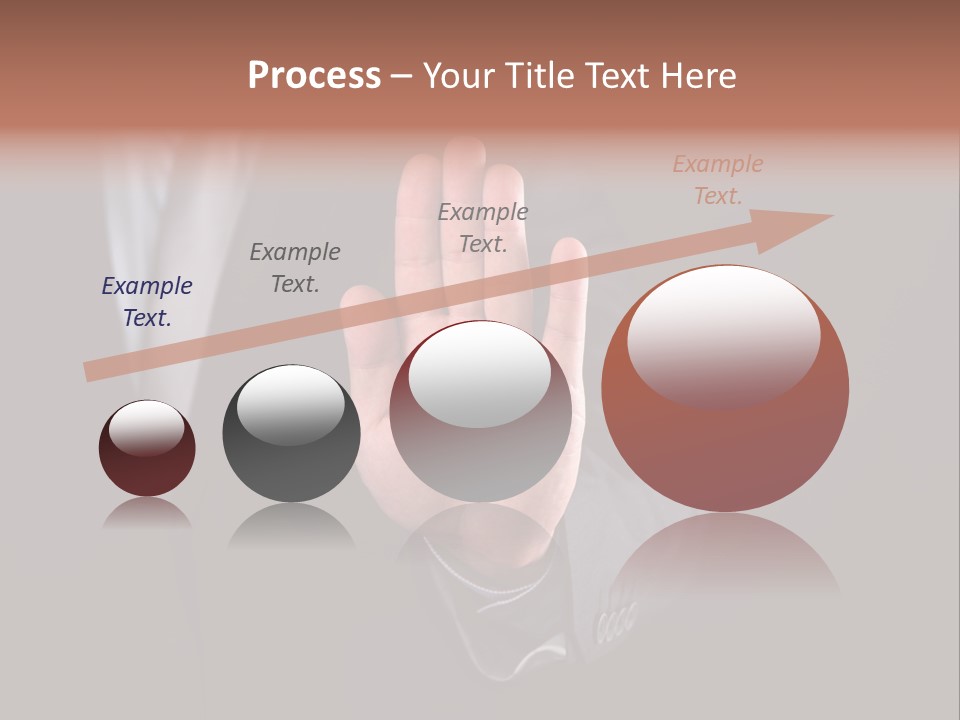 Suit Space Gesture PowerPoint Template