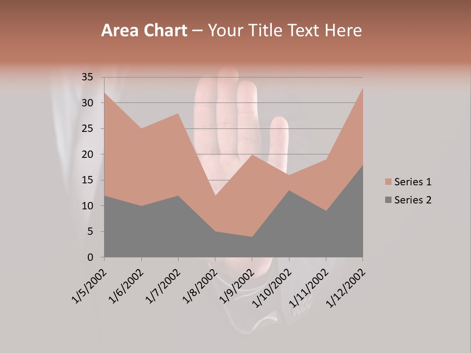 Suit Space Gesture PowerPoint Template