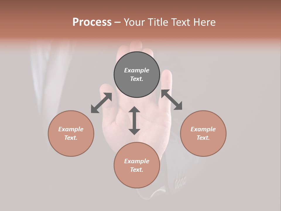 Suit Space Gesture PowerPoint Template