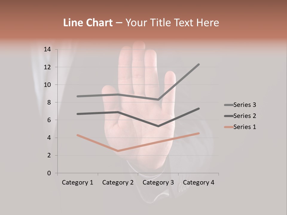 Suit Space Gesture PowerPoint Template