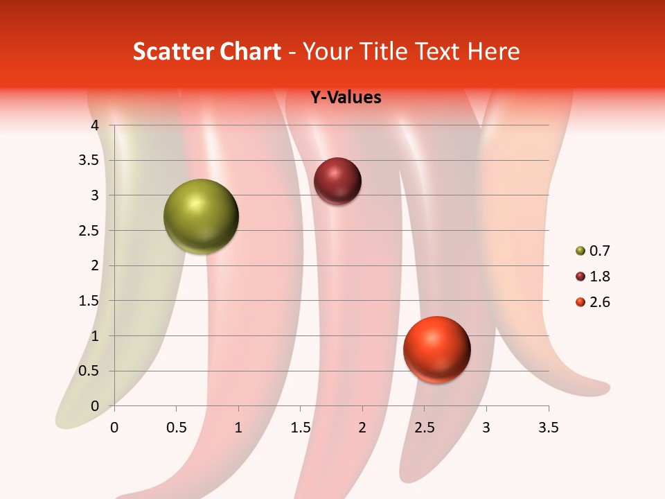 White Isolated Yellow PowerPoint Template