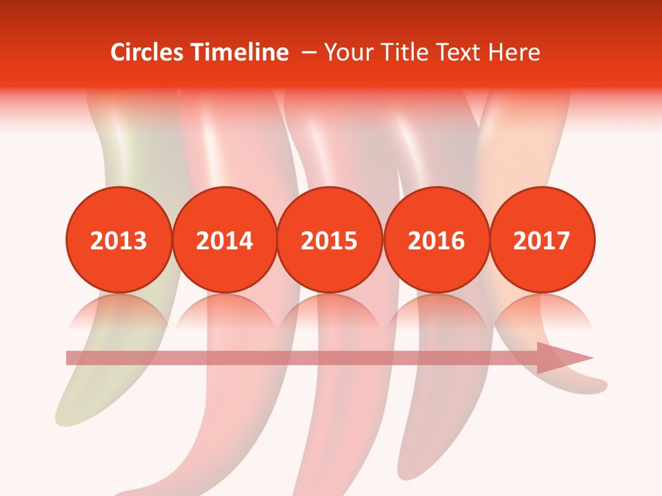 White Isolated Yellow PowerPoint Template