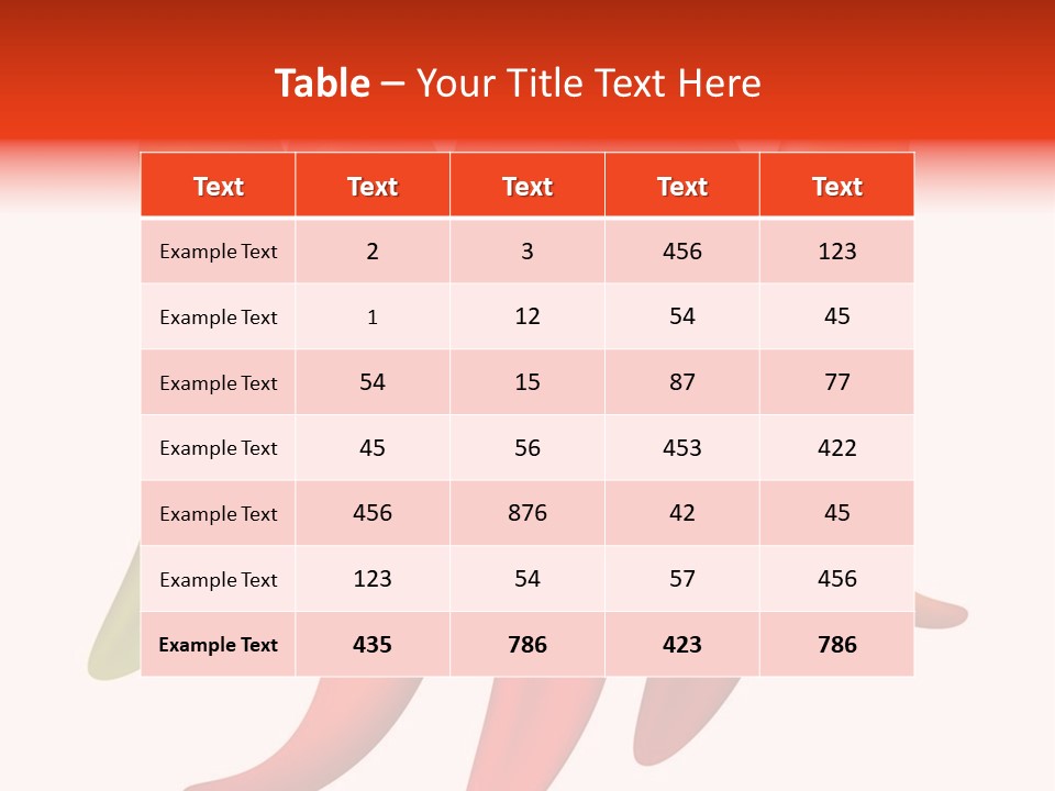 White Isolated Yellow PowerPoint Template