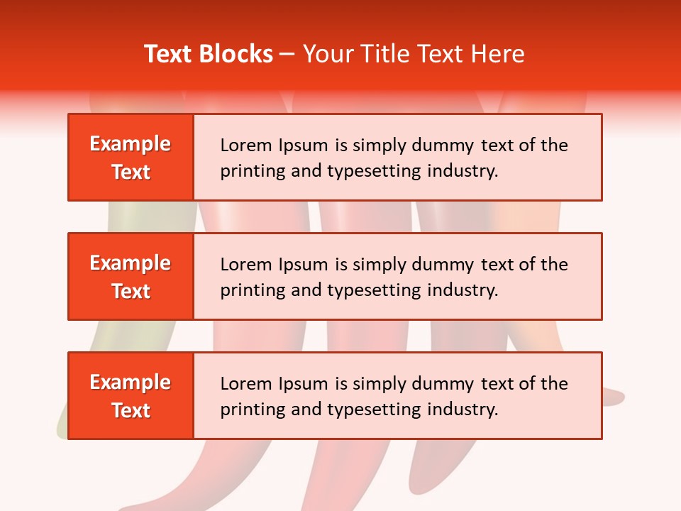 White Isolated Yellow PowerPoint Template