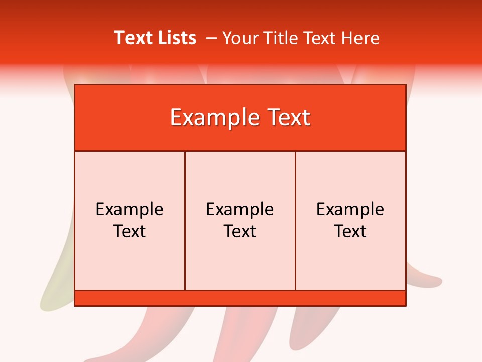 White Isolated Yellow PowerPoint Template