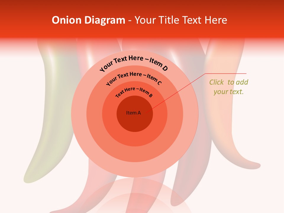 White Isolated Yellow PowerPoint Template