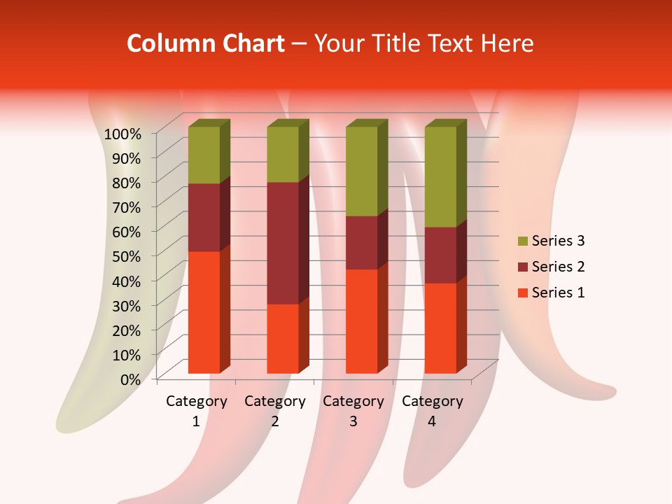 White Isolated Yellow PowerPoint Template