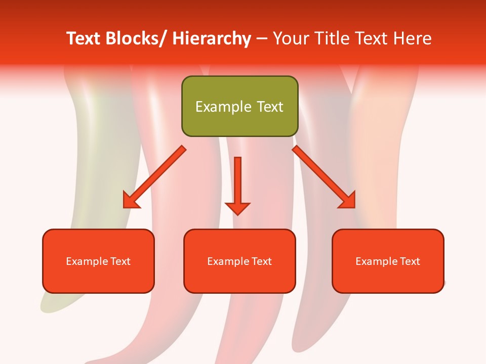 White Isolated Yellow PowerPoint Template